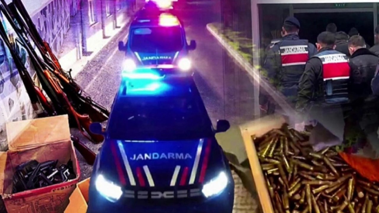 14 ilde ruhsatsız silah ve mühimmat operasyonu: 202 şüpheli yakalandı