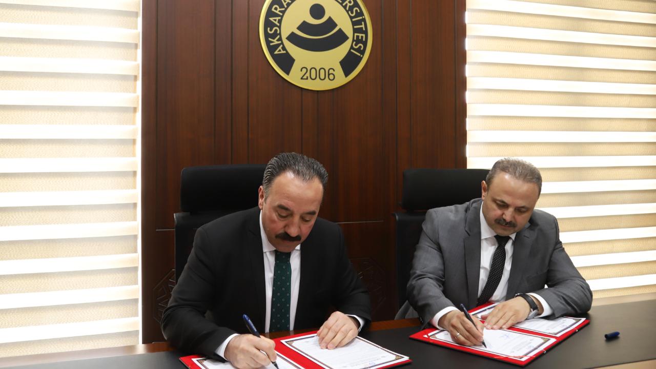 Aksaray Üniversitesi, Gençlik ve Spor İl Müdürlüğü ile iş birliği protokolü imzaladı