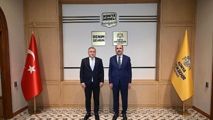 Bakan Bak ve AK Parti Genel Başkan Yardımcısı Büyükgümüş, Başkan Altay'ı Ziyaret Etti