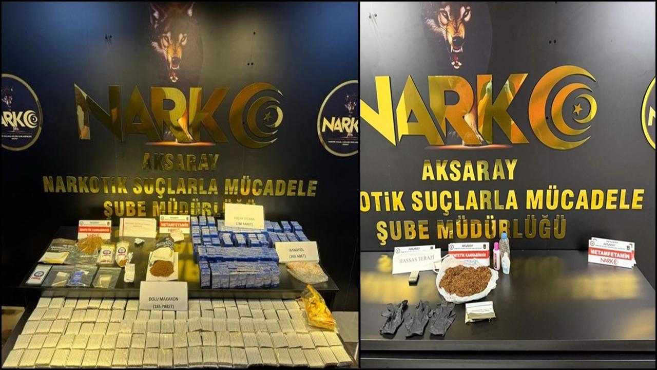 Aksaray’da Narkotik Operasyonu: 14 Tutuklama