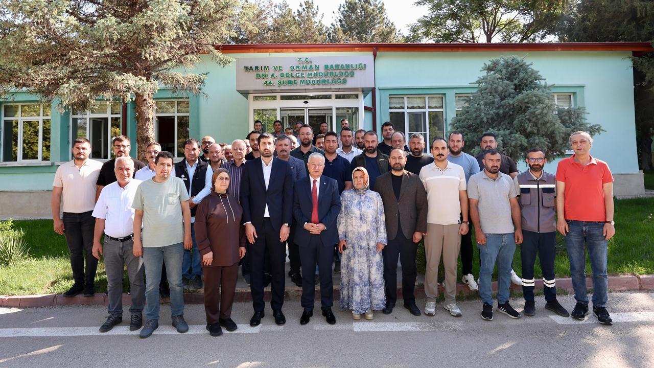 Vali Murat Duru’dan DSİ Aksaray Şube Müdürlüğüne Ziyaret